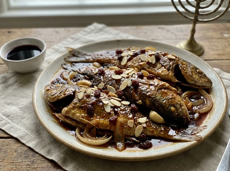 SWEET SOUR FISH WITH WINE