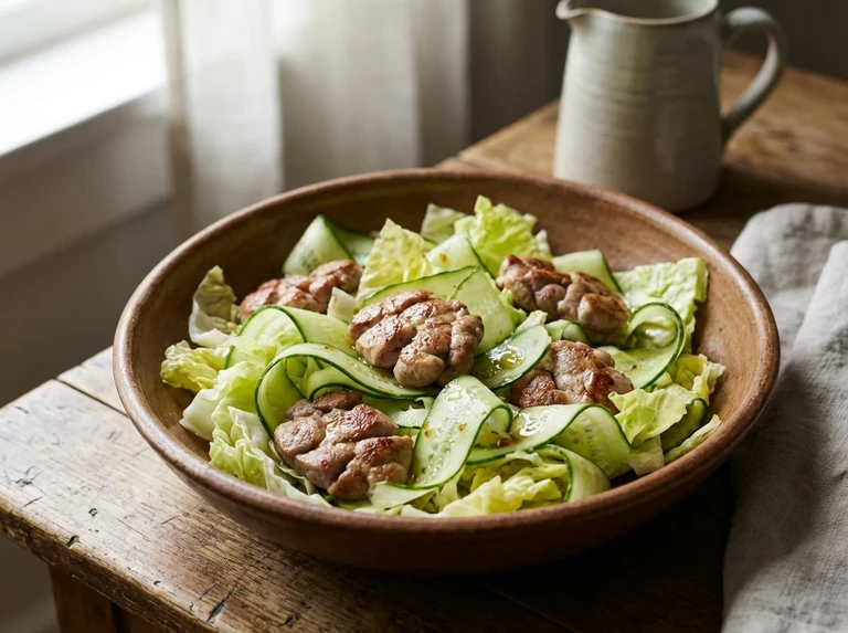 Sweetbread-and-Cucumber Salad
