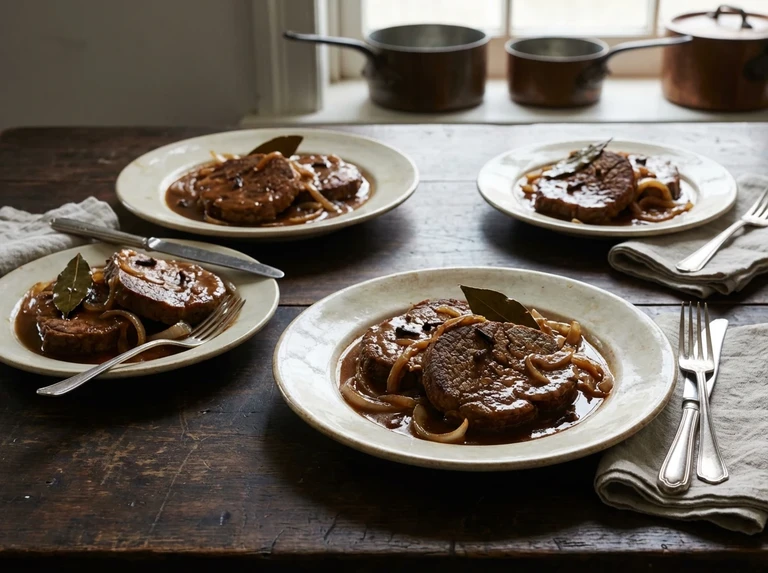Swiss Steak (Three portions)