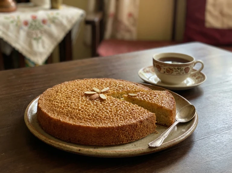 Tat (Parsi Sweet Fermented Cake)