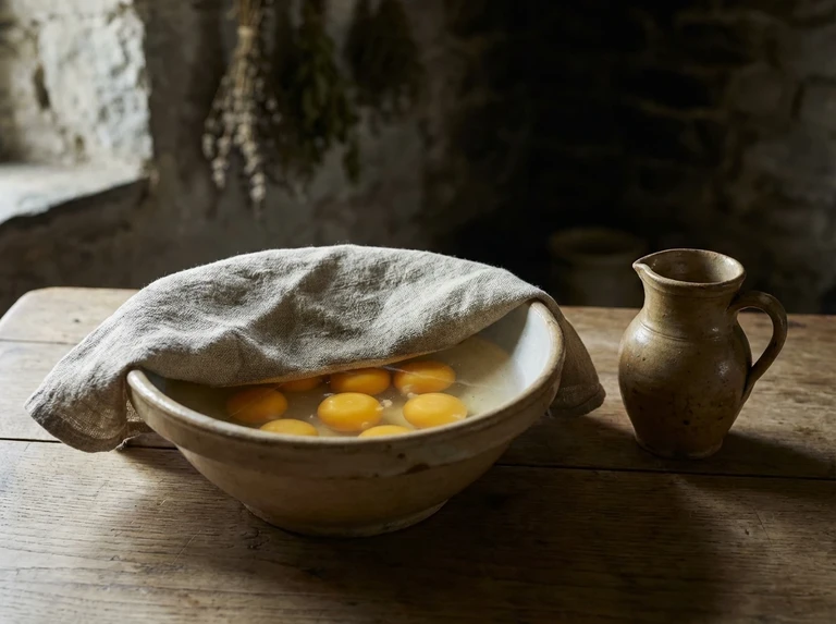 TO KEEP EGG YOLKS