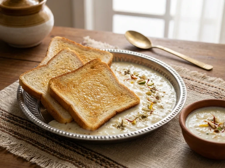 Toast in Dudhpak