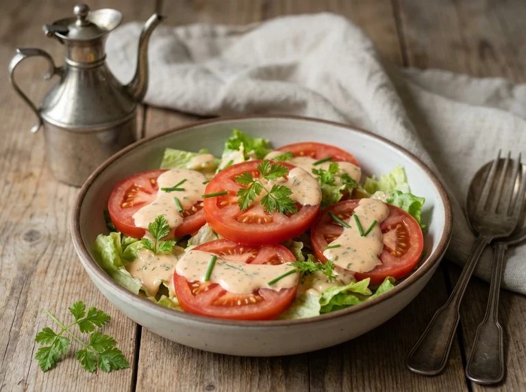 TOMATO SALAD (FRENCH DRESSING)