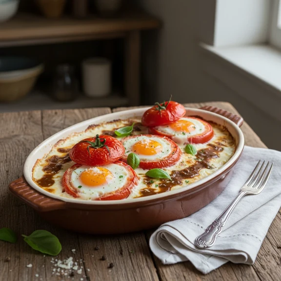 TOMATOES WITH EGGS