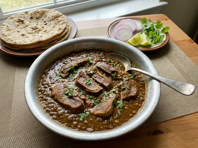 Tongue in Masoor Dal