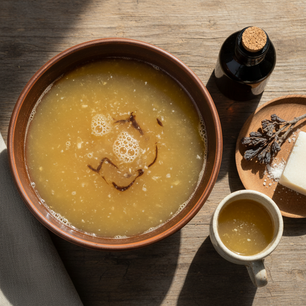 Homemade Tooth Cleaning Solution