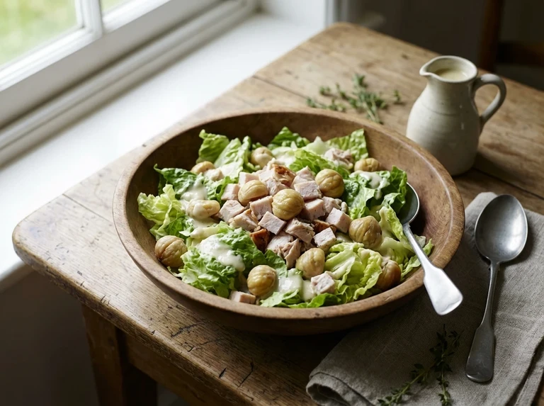 Turkey-and-Chestnut Salad