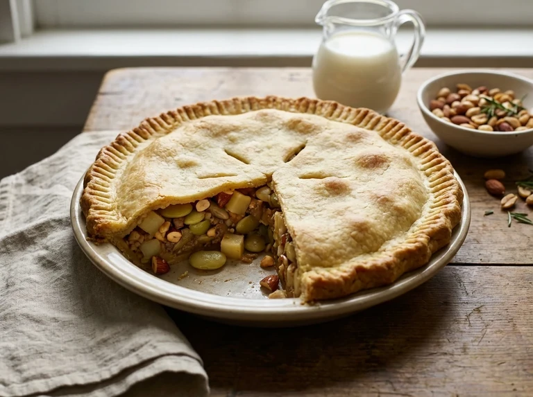 VEGETABLE MEAT PIE
