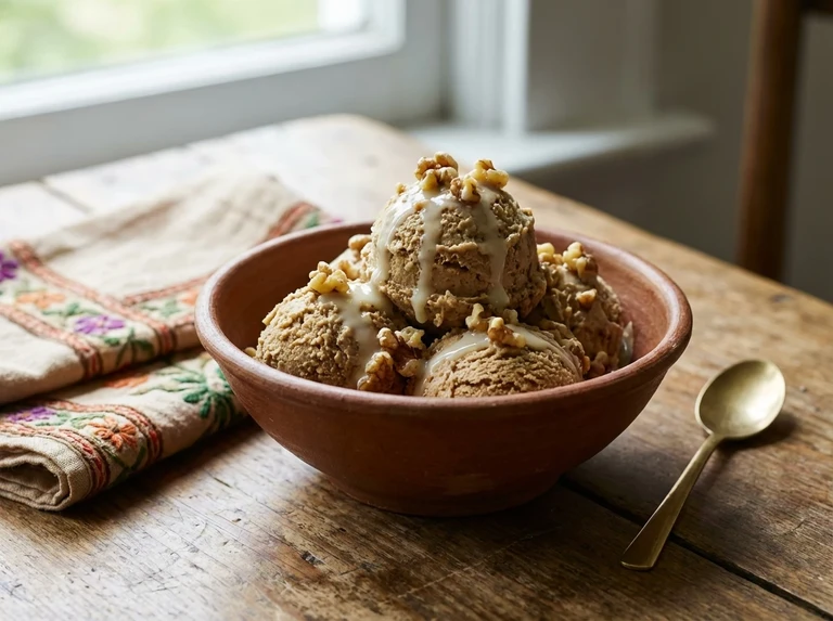 Walnut Ice Cream