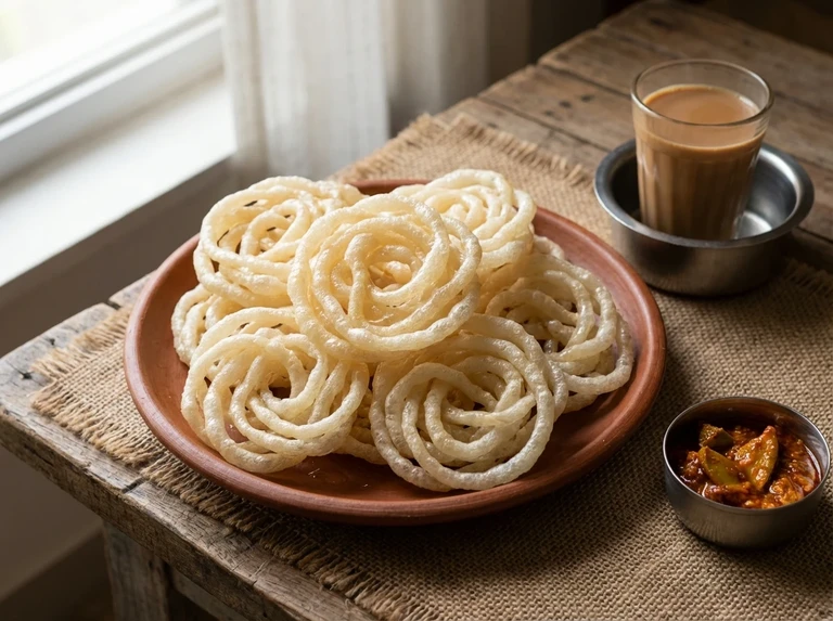 Wheat Kurdai (Sun-Dried Wheat Fryums)