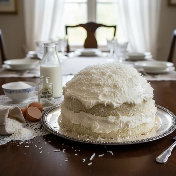 White Mountain Cake