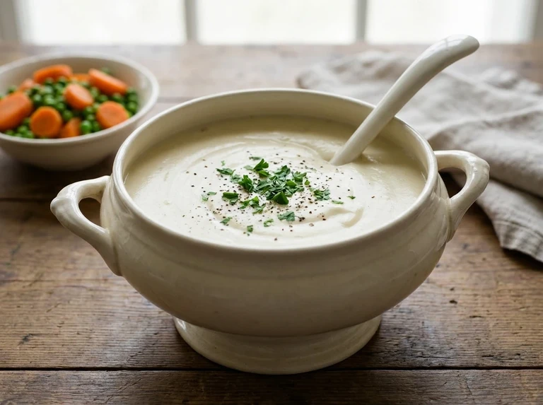 WHITE SAUCE (FOR VEGETABLES)