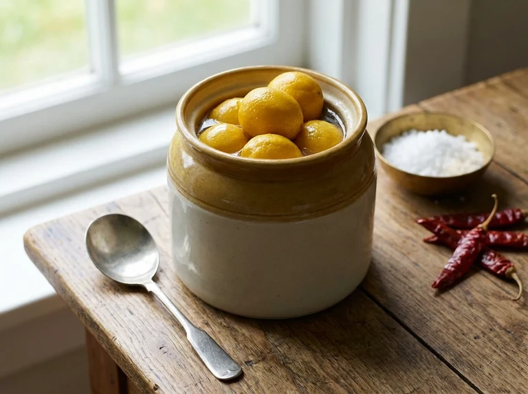 Whole Salt-Cured Lemons
