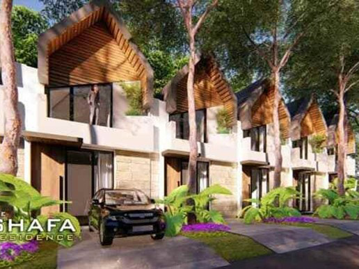 Rumah asri di kaki gunung Panderman