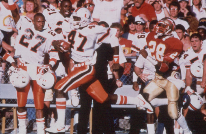 Miami football legend Bennie Blades meeting with Miami administrators