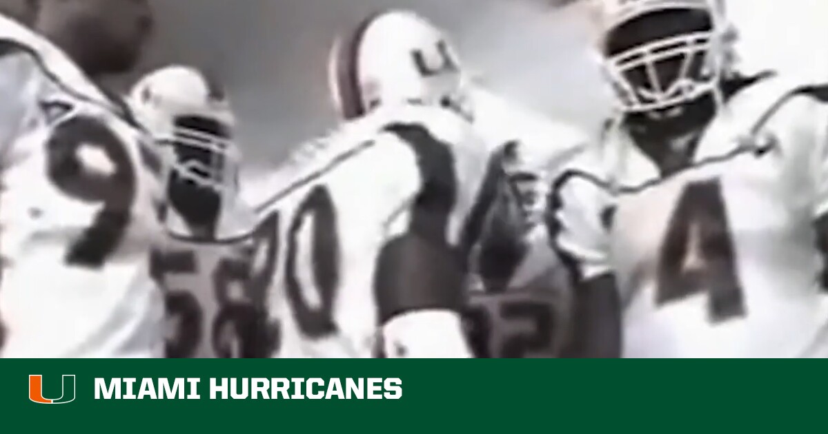 Hurricanes Gameday: Revisiting Ed Reed's Speech – University of