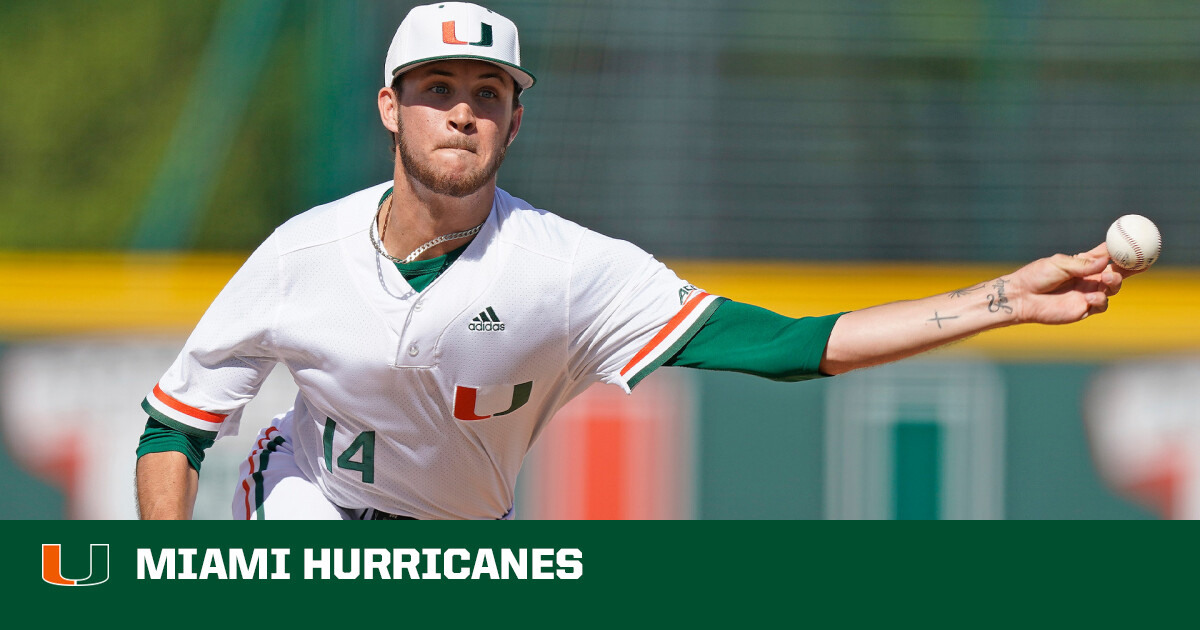 Miami Hurricanes lefty Carson Palmquist moved from closer to