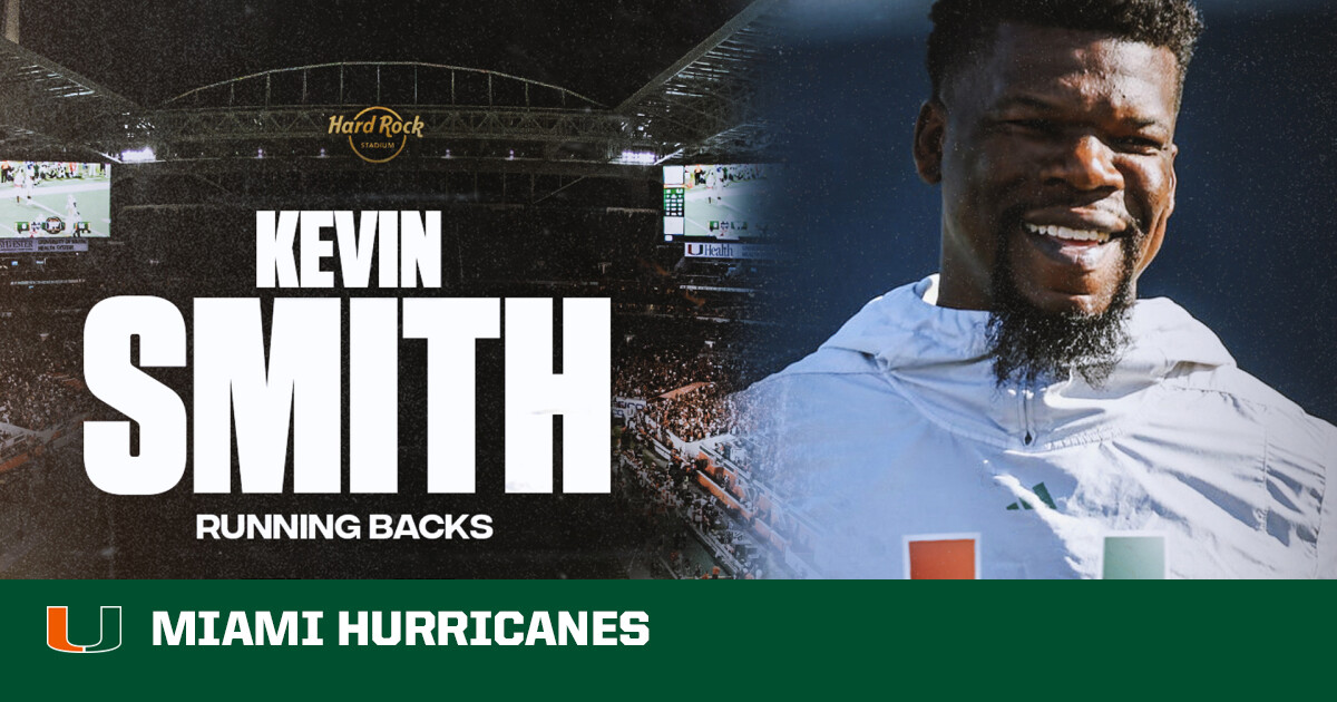 Miami football staff more attrition losing RB coach Kevin Smith to