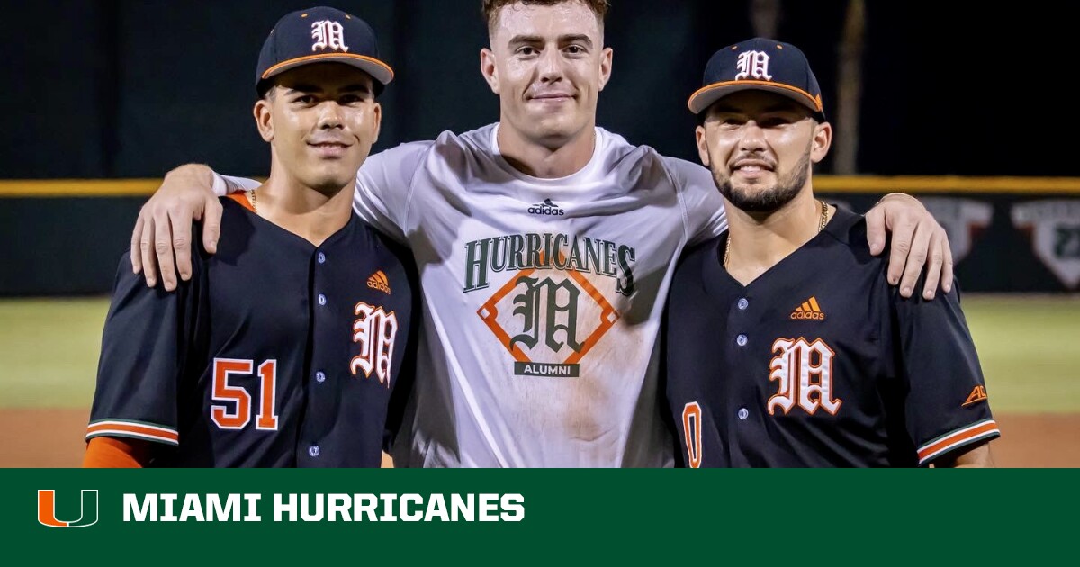 Baseball Alumni Game Rewind – University of Miami Athletics