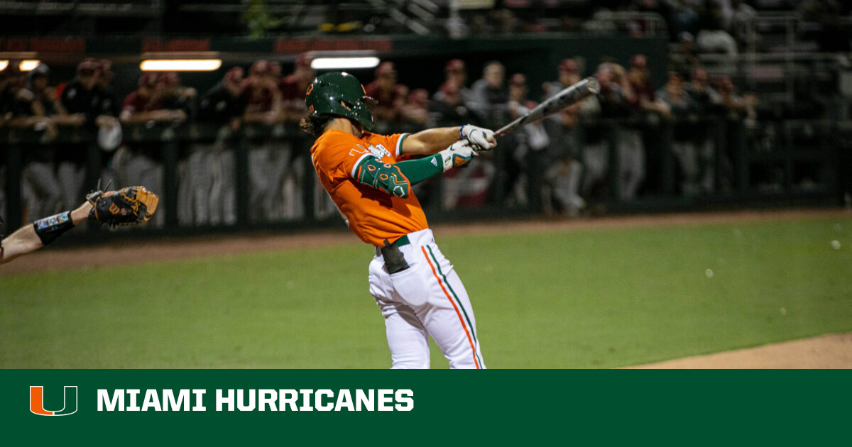 Miami Hurricanes head coach Gino DiMare gives instructions to his team  during the third inning of a NCAA baseball game against the Florida  Atlantic University Owls at Alex Rodriguez Park at Mark