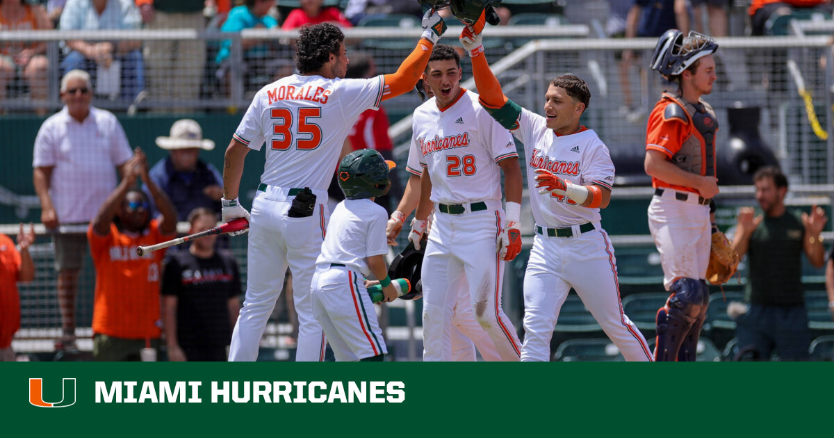 Miami Hurricanes Selected as One of 16 Regional Host Sites for NCAA Baseball  Tournament – NBC 6 South Florida