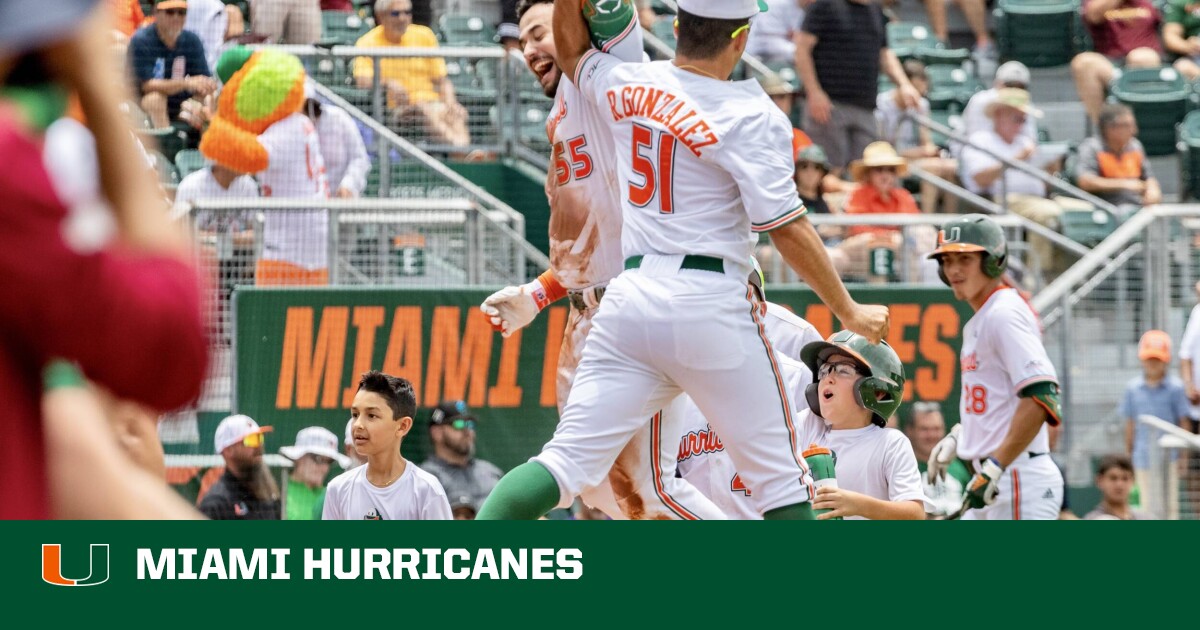 Miami Hurricanes baseball trending up as ACC tournament begins - State of  The U