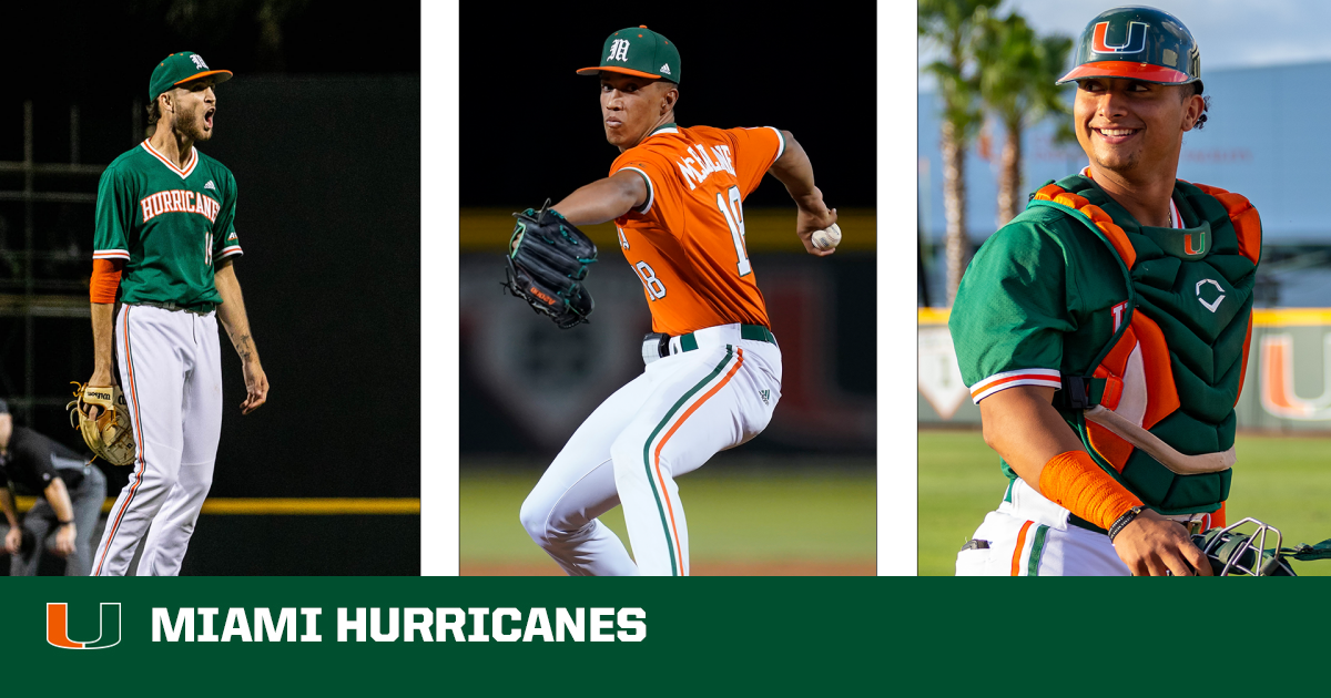 Miami Hurricanes baseball roster breakdown for Coral Gables Regional