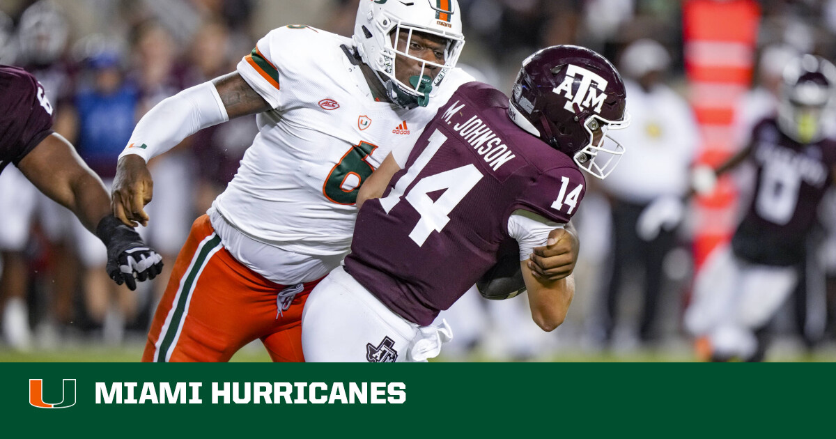 Miami Hurricanes shrug off slow start, thump Texas A&M Aggies 48