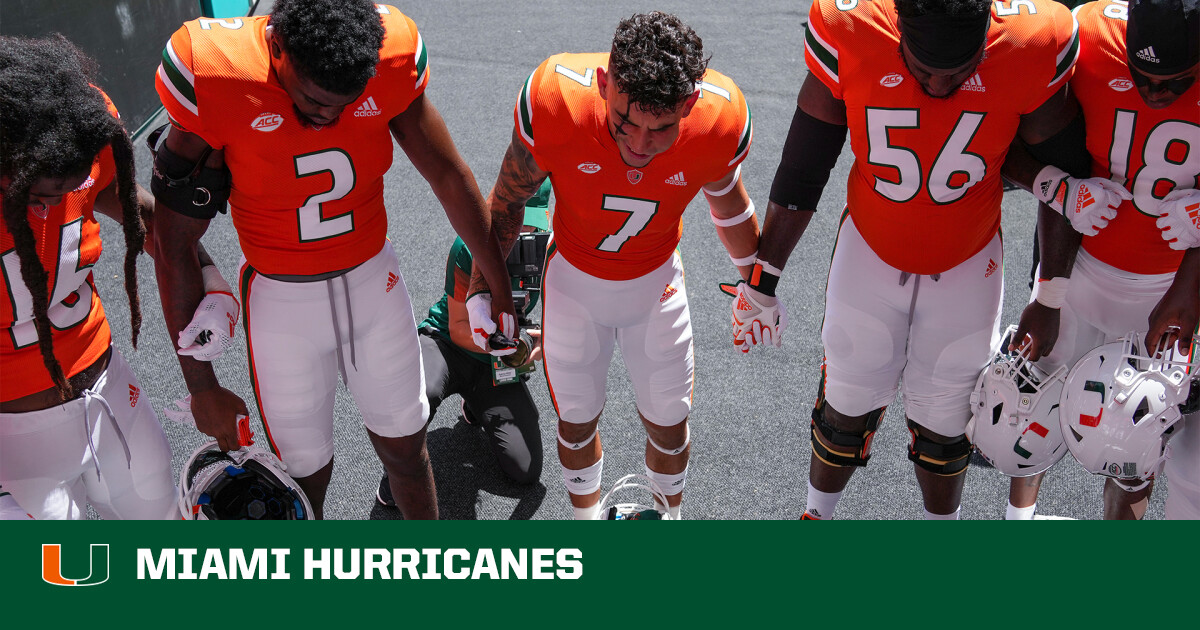 Miami Hurricanes on X: We, like everyone in our community, are