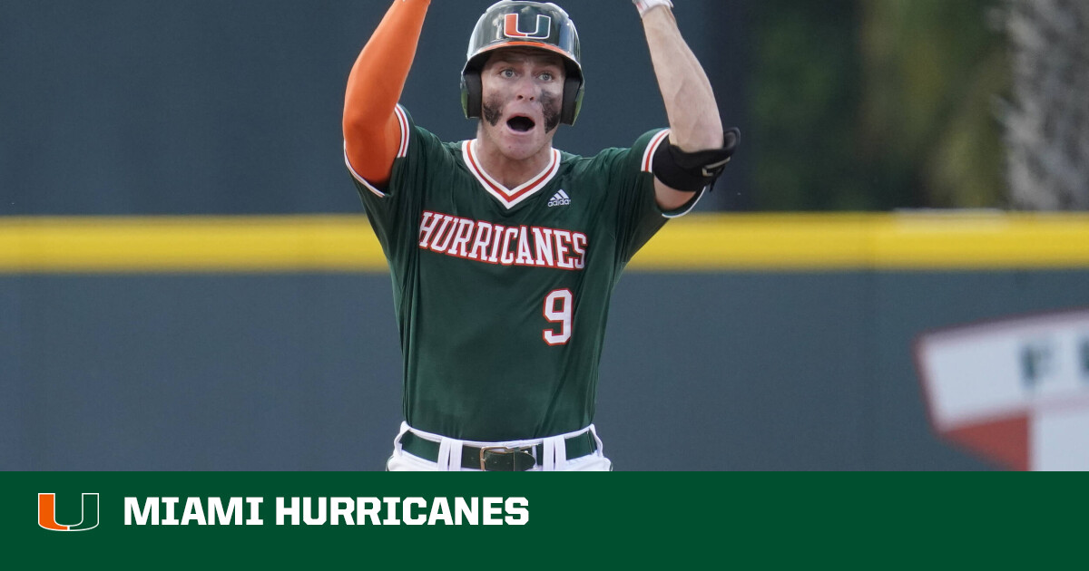 Miami outfielder Dario Gomez runs to first base after singling to