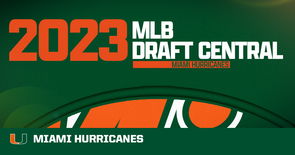 Miami Hurricanes tie program record in 2023 MLB Draft