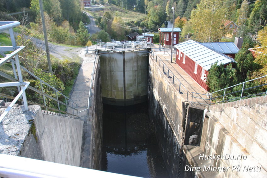Brekke sluser Aremark. Foto: Huskerdu.no