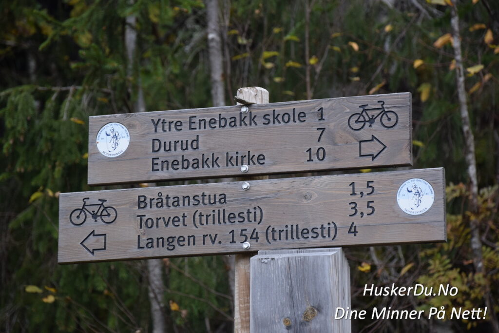 Løypeoversikt Skiforeningen i Ytre Enebakk