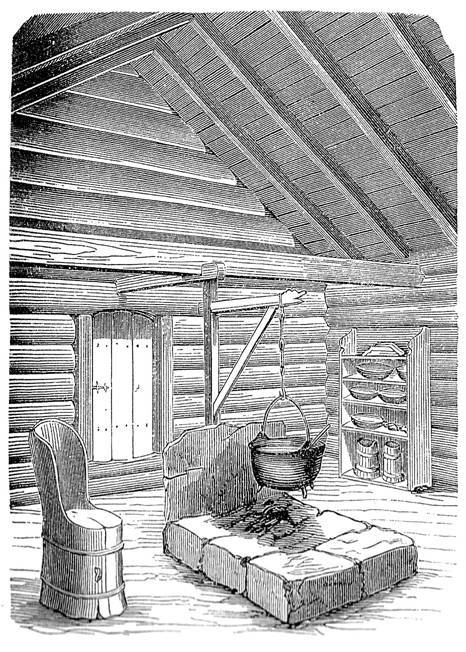 🔥🏠 Årestue fra Setesdal – Norsk Byggetradisjon 🏠🔥 Opplev en årestue fra Setesdal, slik den ble skildret av Eilert Sundt i 1862. Denne illustrasjonen viser det tradisjonelle åpne ildstedet som var selve hjertet i norske gårdshus på 1700-tallet. Årestuen, med sine laftede tømmervegger, enkle møbler og praktiske design, forteller historien om en tid da ildstedet var både varmekilde og samlingspunkt for familien. Et unikt innblikk i norsk byggetradisjon og dagligliv på bygda. Foto: Tresnitt av ukjent kunstner, hentet fra Eilert Sundts «Om Bygnings-Skikken paa Landet i Norge», 1862 Public domain, ukjent kunstner https://commons.wikimedia.org/wiki/File:%C3%85re.jpg aarestue-setesdal-eilert-sundt-1862 Årestue fra Setesdal – Norsk Byggetradisjon Årestue, Setesdal, Eilert Sundt, 1700-tallet, norsk historie, byggetradisjon, tømmerhus, laftebygg, norsk kulturhistorie, ildsted, årestue Norge