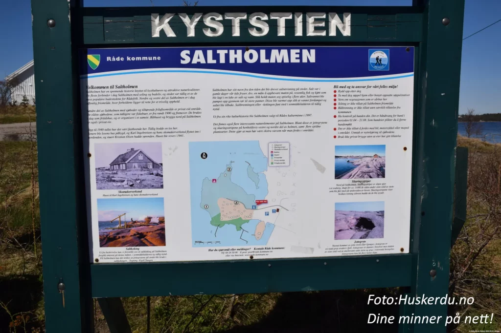 🌿🚶 Kyststien på Saltnes 🚶🌿 Utforsk den vakre kyststien ved Saltholmen i Saltnes, hvor landskapet byr på fantastiske klipper og utsikt over fjorden. Dette er en ideell rute for naturelskere som ønsker å kombinere frisk sjøluft med mosjon og naturopplevelser. Informasjonstavler langs stien gjør det enkelt å finne frem og lære mer om området. Foto: © Huskerdu.no, All Rights Reserved https://huskerdu.no saltnes-kyststien-saltholmen-naturopplevelse Kyststien Saltnes – Naturopplevelser ved Oslofjorden Saltnes, Saltholmen, Fredrikstad, Østfold, Kyststien, natur, tursti, friluftsliv