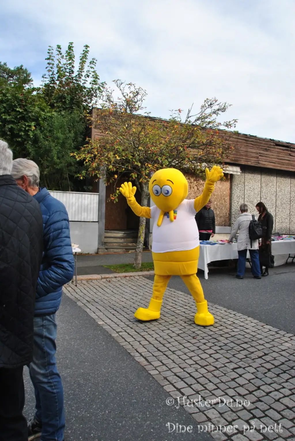 Barneaktiviteter under høstmarkedet i Ørje sentrum