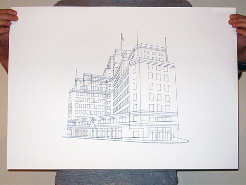 Peter Crawley | Stitched Illustrations