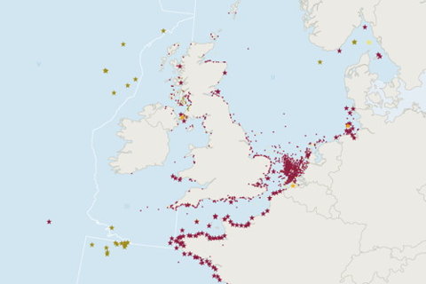 The Map Room: Dumped Munitions in the North Atlantic