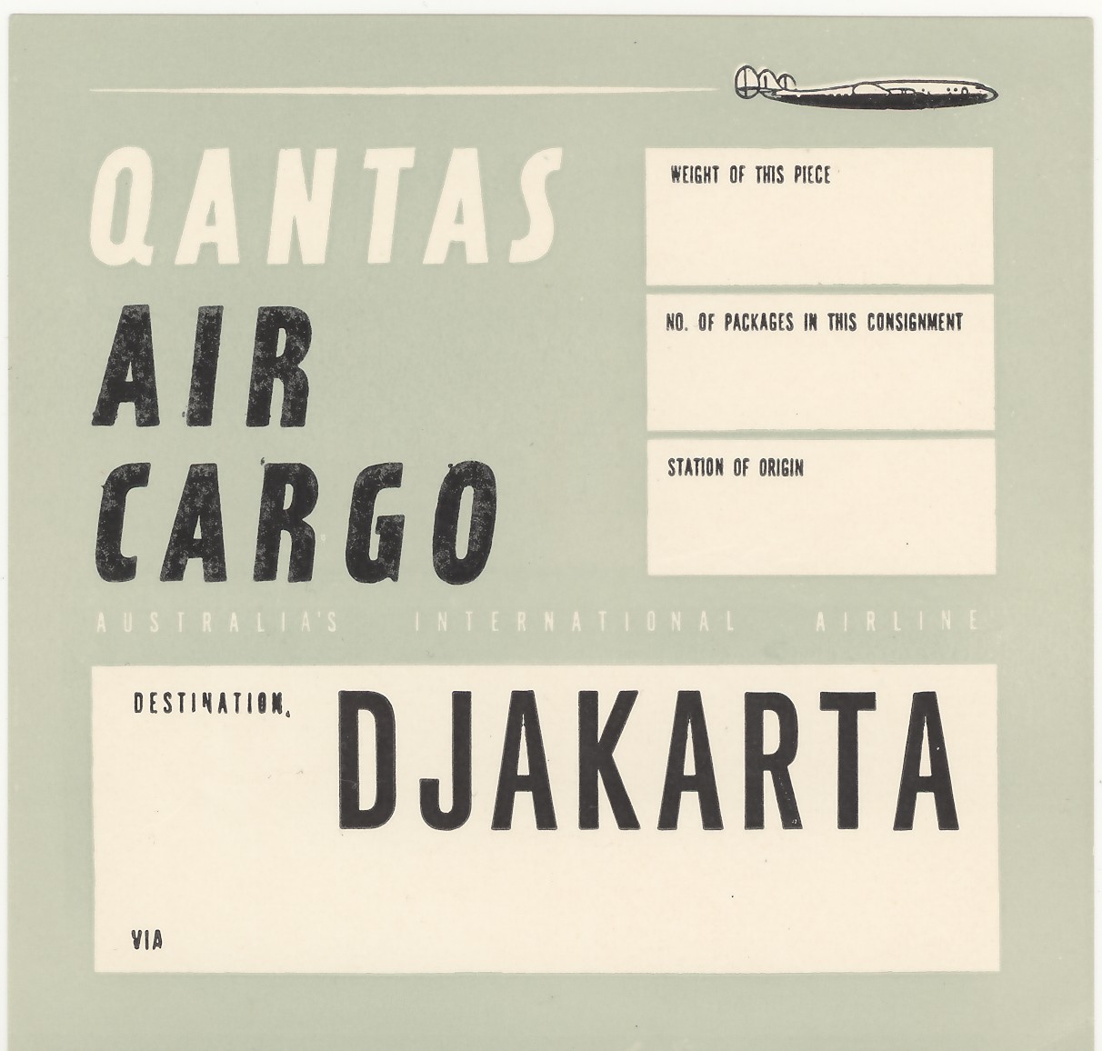 Flickr Photo Download: Qantas Air Cargo - Djakarta
