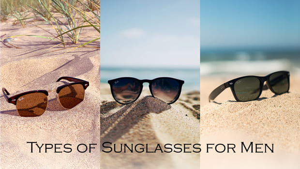 different types of sunglasses