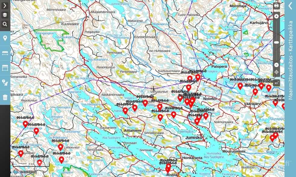 Maaninkavaara  määräala metsämaata *eniten tarjoavalle vaikka  vaunuparkiksi *maata Lapista – 