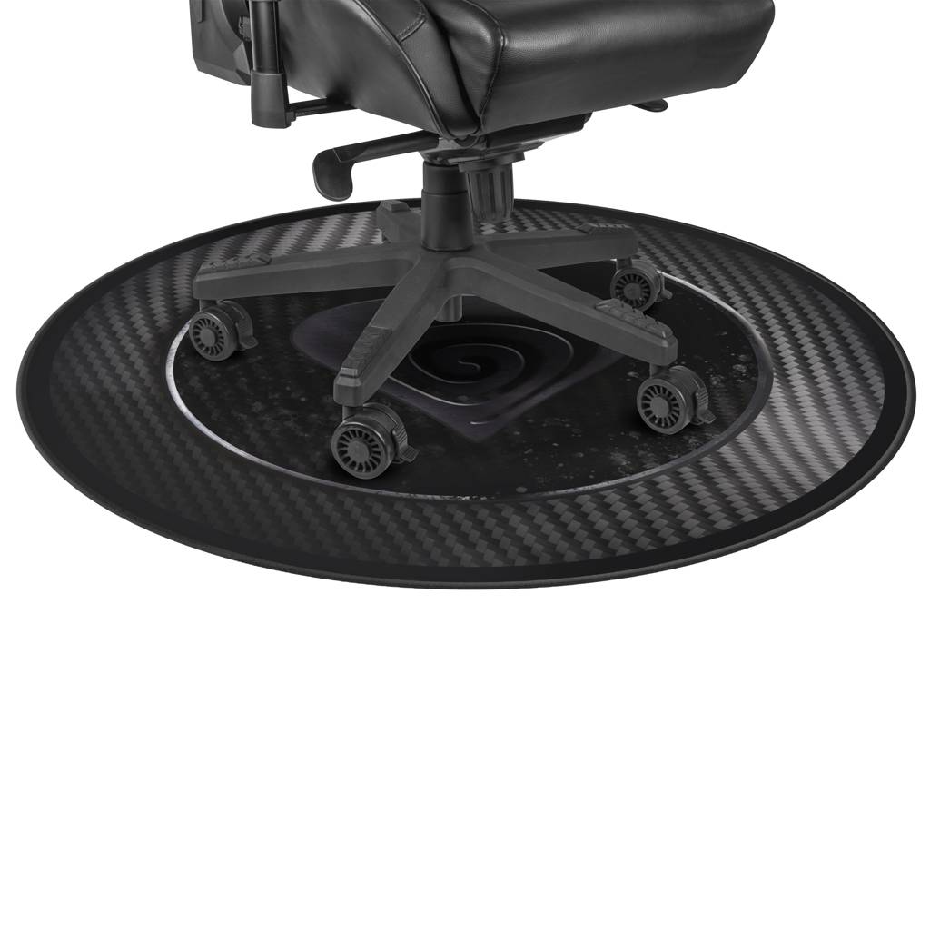 Alfombrilla para suelo Tellur 500 de 110 cm diseñada para la silla Decay of Carbon de Genesis NDG-1709
