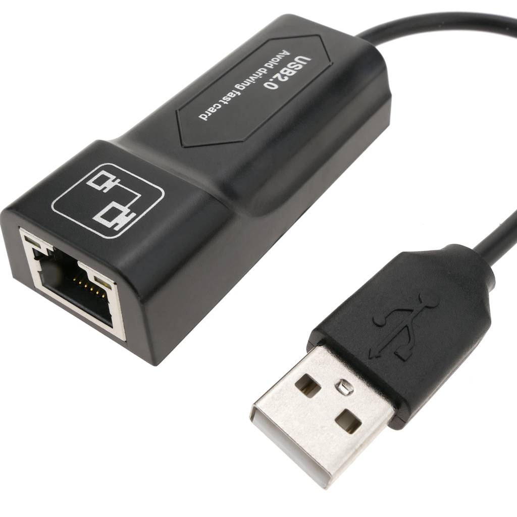 Adaptador de red Ethernet 10/100 Mbps a USB 2.0