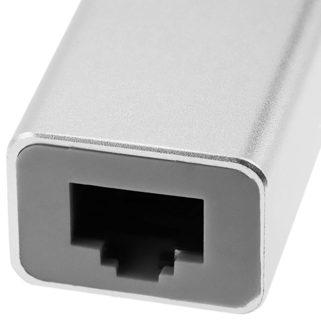 Adaptador USB 3.0 tipo C a red ethernet 10/100/1000 Mbps