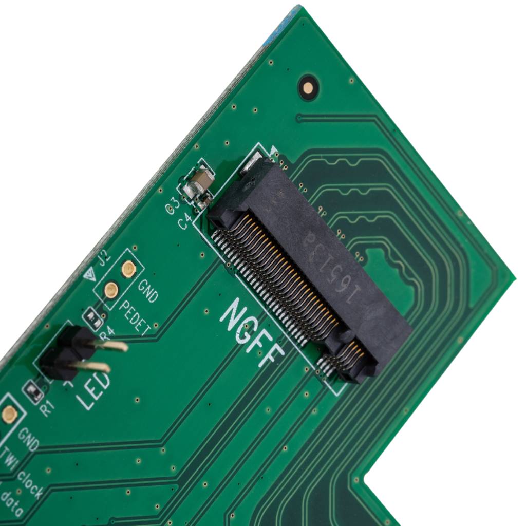 Adaptador de tarjeta PCIe a disco duro SSD NGFF M.2