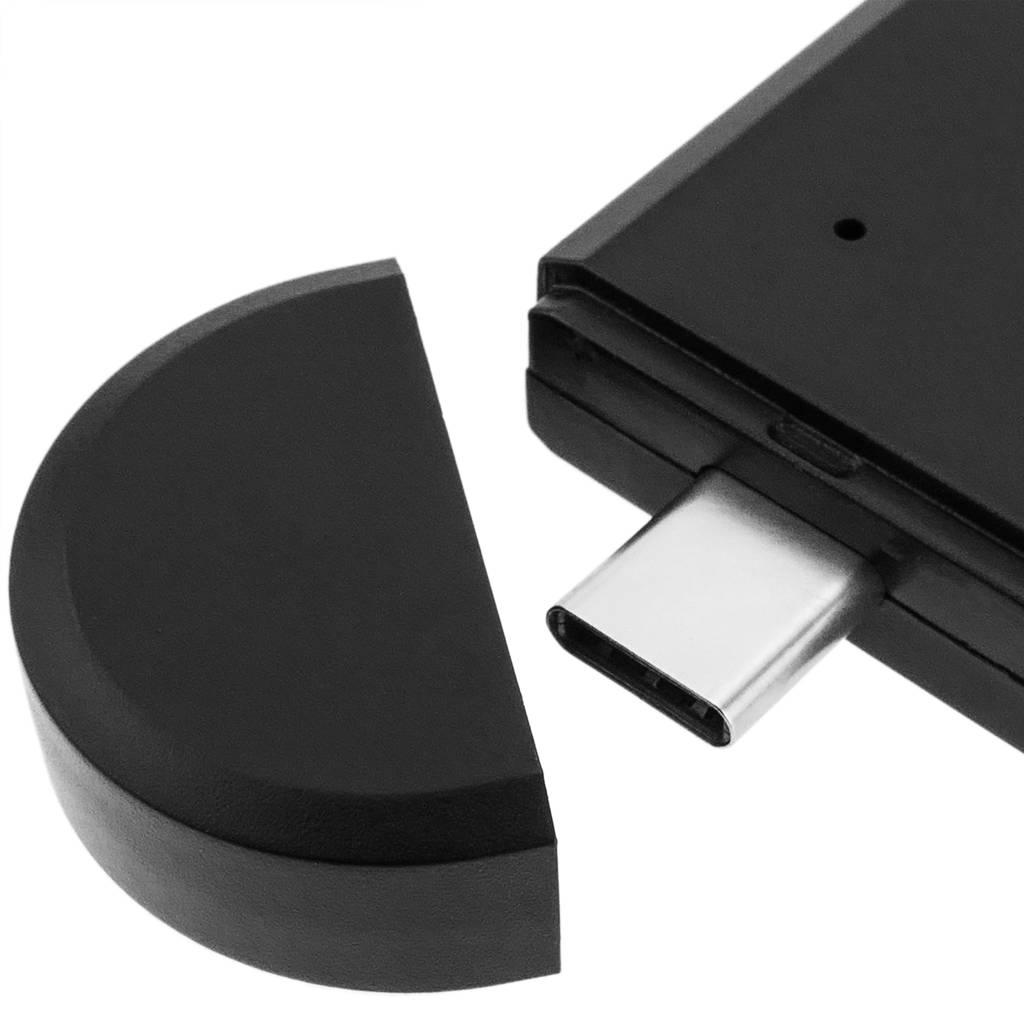 Adaptador USB-C para tarjetas SD microSD y para transferencia de datos OTG