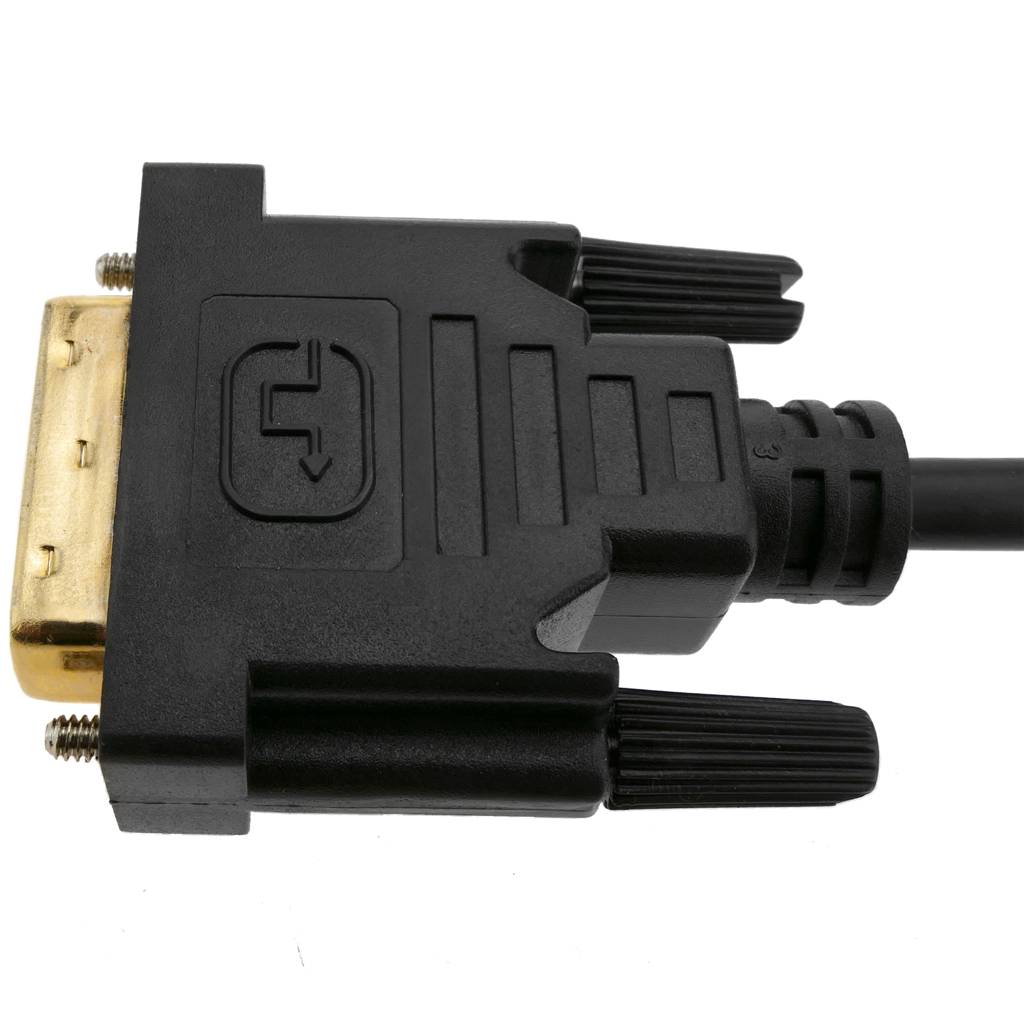 Cable mini DisplayPort macho a DVI-D macho de 1.8 m