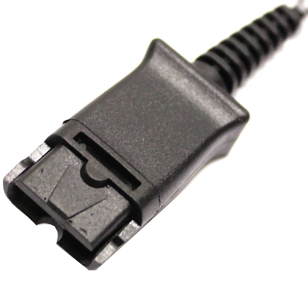 Cable adaptador de audio Plantronics QD a 1 x RJ9 con volumen