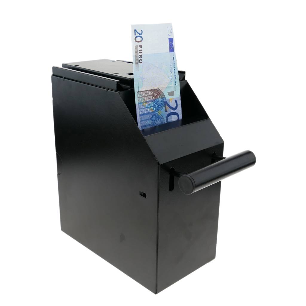 Caja de seguridad para billetes en cajas registradoras y TPV
