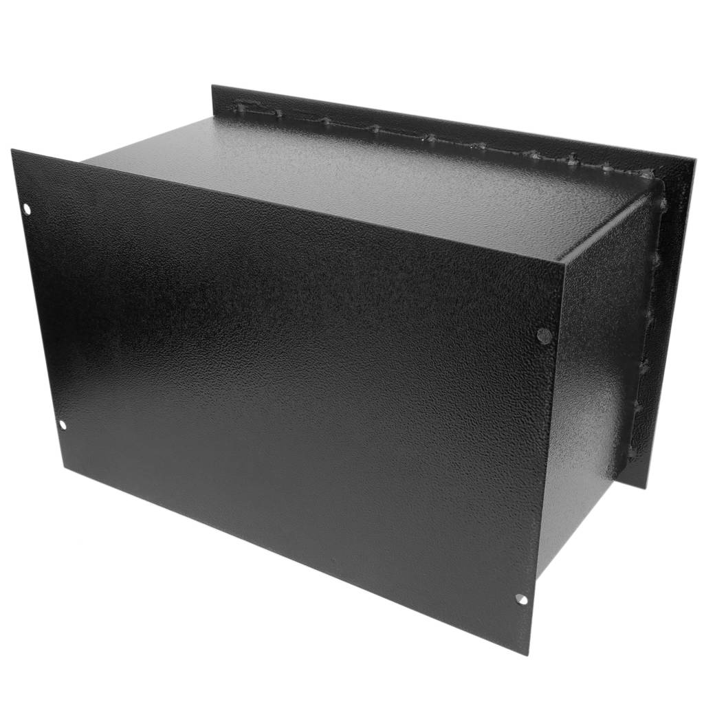 Caja fuerte de seguridad negra empotrada con código electrónico digital 36x19x23cm